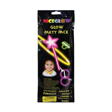 Girls Glow Stick Party Pack - 5 Piece